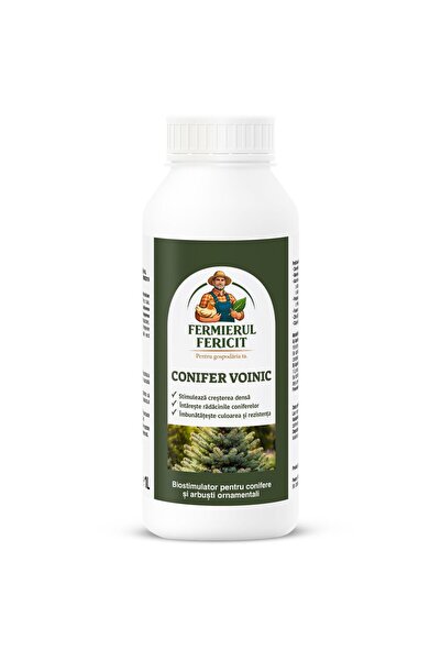 FermierulFericit.ro 🌿 Conifer Voinic 1L – Biostimulator pentru Conifere 🌲 T...
