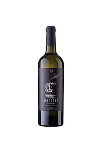 Maestro Vin alb Apriori Maestro, Chardonnay din butoi, Sec, 0.75l