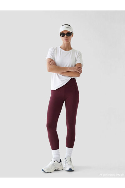 LC Waikiki Nevavm High Waist Women's Sports Leggings with Difference