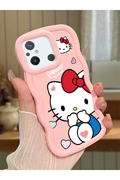 SLIMFELT Redmi 12C Uyumlu Yüksek Kalite Sevimli Anime Kılıf, Sade ve Şık