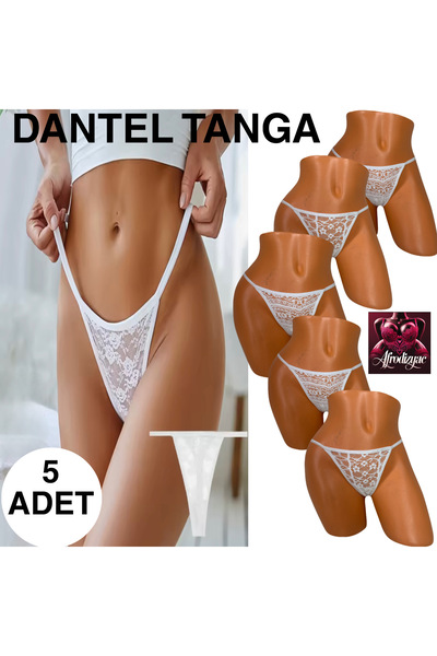 Afrodizyac 5 Pack Lace Thong
