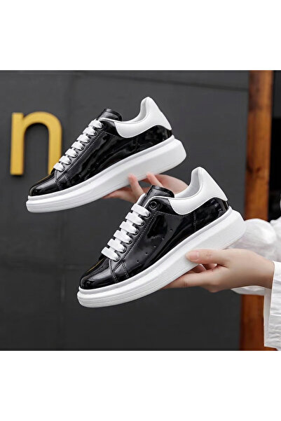 dehaine Casual women's and men's sneakers, WOW, shiny sneakers, unisex sneake...