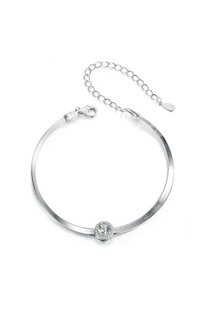 Raizel Bratara din argint, cu piatra moissanite de 0.5CT, Sophie