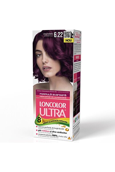 Vader Vopsea pentru Par, Loncolor Ultra, 6/22 Violet Intens,