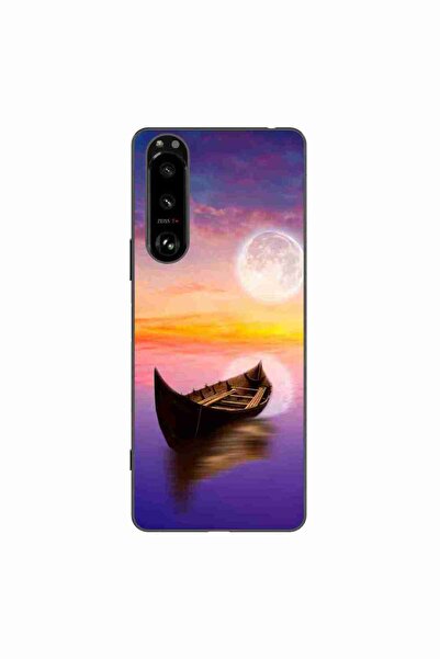 OEM Husa compatibila cu Sony Xperia 5 III Silicon Gel Tpu Model Moonlit Serenity