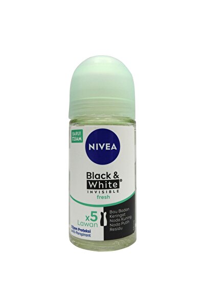 NIVEA Antiperspirant Roll-On, Nivea, 50 ml Invisible Bw Fresh