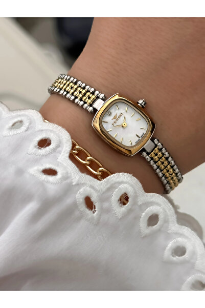 FERRO Yellow Steel Cord Women Wrist Watch Fl21781A-B4 3Atm Water Resistant 2 ...