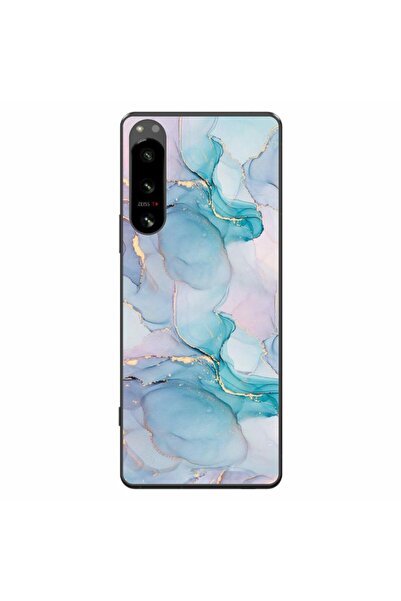 OEM Husa compatibila cu Sony Xperia 5 IV Silicon Gel Tpu Model Abstract Water...