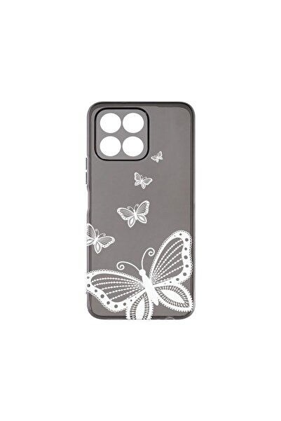 bestcase Θήκη Σιλικόνης Γραφίτη 1.5MM, Συμβατή με Honor 70 Lite, Σχέδιο Πεταλ...
