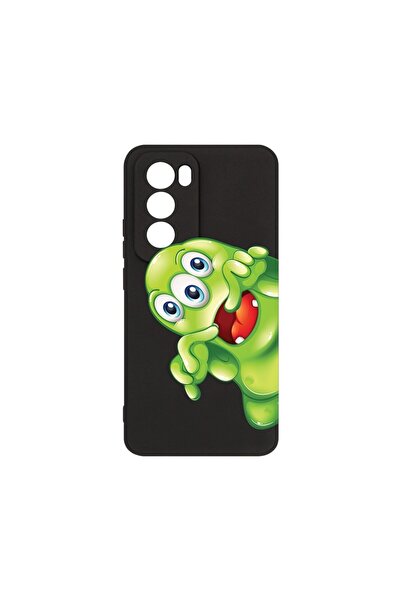 bestcase ¬Æ Husa Premium Silicon, Compatibila Cu OPPO Reno12, Green Monster, ...