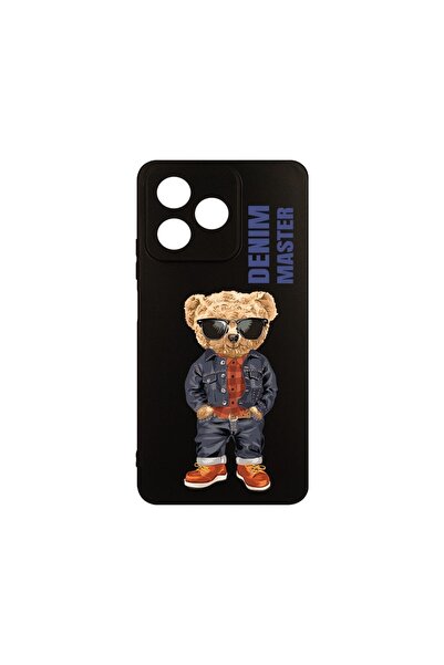 bestcase Θήκη για OPPO A40, BestCase® Λεπτή Σιλικόνη, Denim Master - Αρκουδάκ...