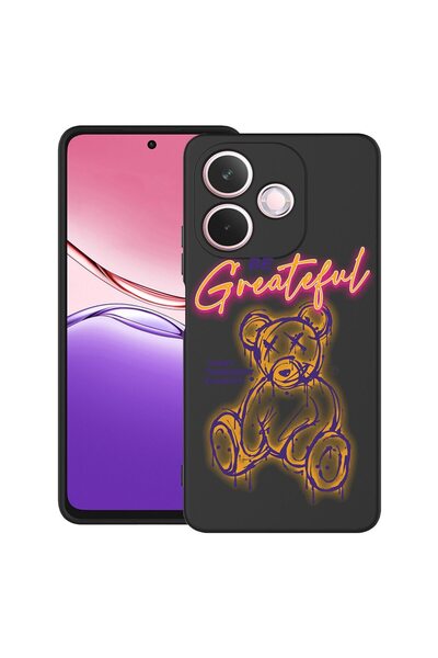 bestcase ¬Æ Husa pentru OPPO A5 Pro 5G din Silicon Ultra Slim cu Design Teddy...