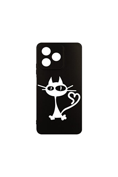 bestcase Husa pentru OPPO A40, BestCase¬Æ Slim SIlicon, Cat, Protectie Camera...