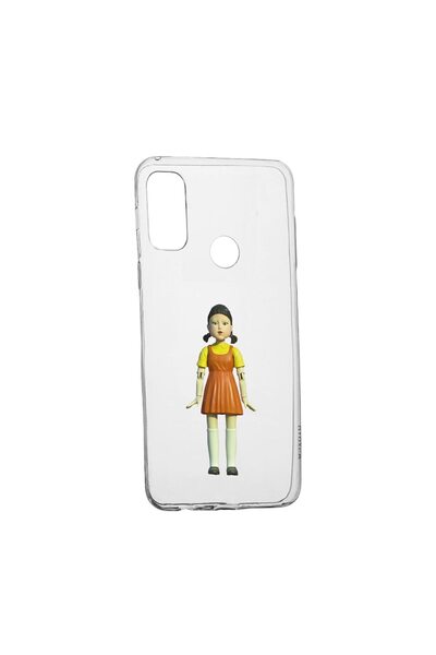 bestcase Husa Silicon Compatibila cu Motorola Moto G60s, Squid Game - Doll Gi...