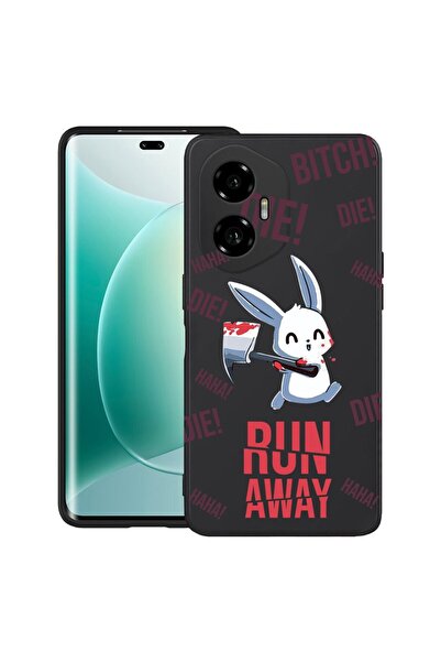 bestcase ¬Æ Husa pentru Honor 300 cu Design Run away!, TPU Mat Ultra Slim, 20...
