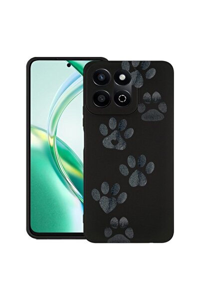 bestcase Θήκη για Honor 200 Smart, Λεπτή Σιλικόνη, Σχέδιο Πατούσας Σκύλου, Πρ...