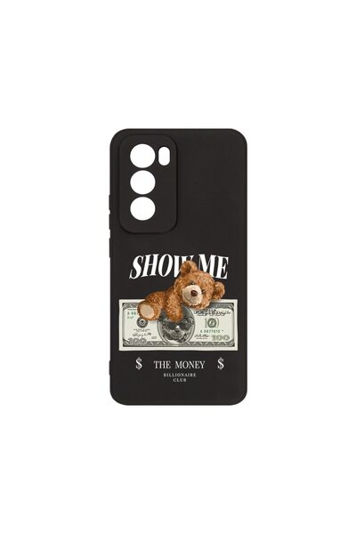 bestcase Husa Slim Premium Silicon 1.2MM, Съвместима с OPPO Reno12 Pro, Мече ...