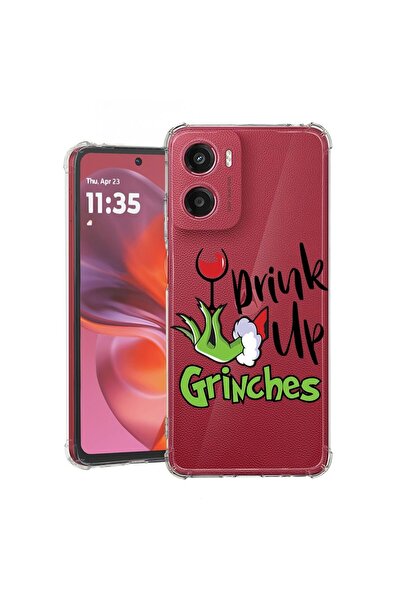bestcase Θήκη για Motorola Moto G05, Αντικραδασμική 1.5MM, Grinches - Drink U...