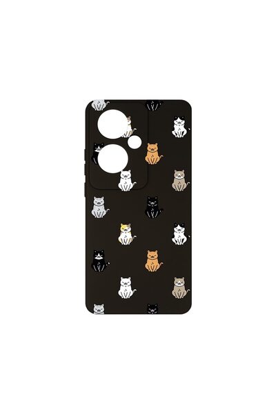 bestcase ¬Æ Husa Slim SIlicon 0.8MM, Compatibila Cu OPPO Reno 11F 5G, Cat Pat...