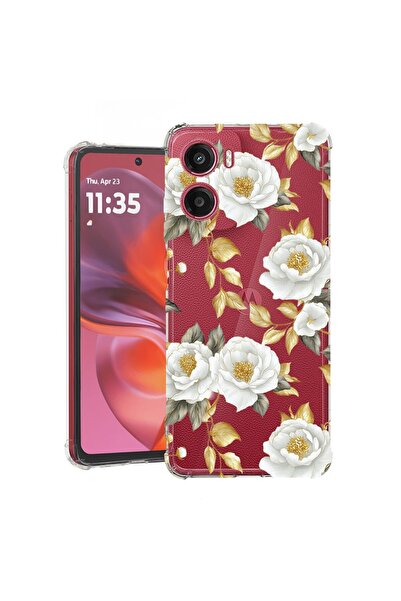 bestcase Αντικραδασμική Θήκη Συμβατή με Motorola Moto G05 / E15, Φλοράλ - Αισ...