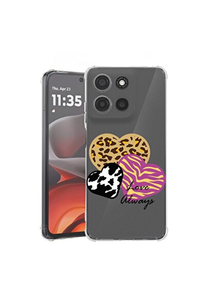 bestcase ¬Æ Husa pentru Motorola Edge 50 Neo, Anti Shock 1.5MM, Love Always, ...
