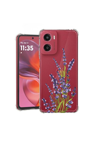 bestcase Αντικραδασμική Θήκη Συμβατή με Motorola Moto G06, Φλοράλ - Πρεσαριστ...