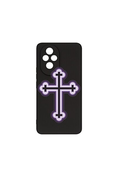 bestcase Θήκη Slim Premium Σιλικόνης 1.2MM, Συμβατή με Honor 200 5G, Μωβ Σταυ...