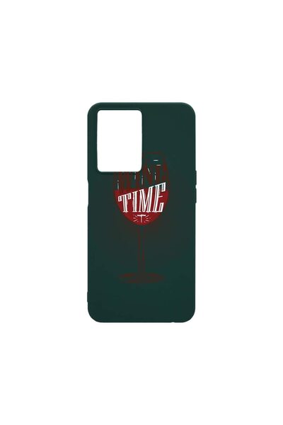 bestcase Λεπτή Θήκη Σιλικόνης 0.8MM, Συμβατή με OPPO A77s, Wine Time, Ανθεκτι...