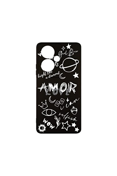 bestcase Θήκη Σιλικόνης Premium, Συμβατή με OPPO A79 5G, Goth Love, Λεπτή 1.2...