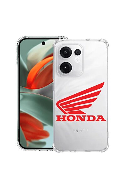 bestcase Съвместим калъф за OPPO Reno13 F 5G, Удароустойчив 1.5ММ, Хонда, Защ...