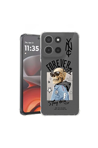 bestcase ¬Æ Husa Anti Shock pentru Motorola Moto G86 cu Design Forever Cool S...