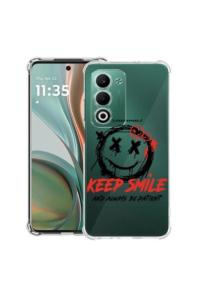 bestcase ¬Æ Husa Anti Shock pentru OPPO A5 5G cu Design Keep Smile, 2052056 A...