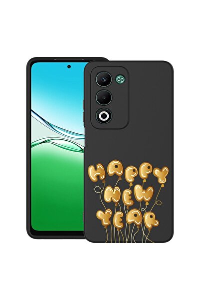 bestcase ¬Æ Husa pentru OPPO A5 din Silicon Ultra Slim cu Design Happy New Ye...