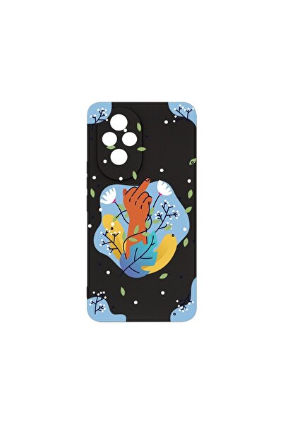 bestcase Θήκη Premium Σιλικόνης, Συμβατή με Honor 200 Pro, Flowers FCK, Λεπτή...