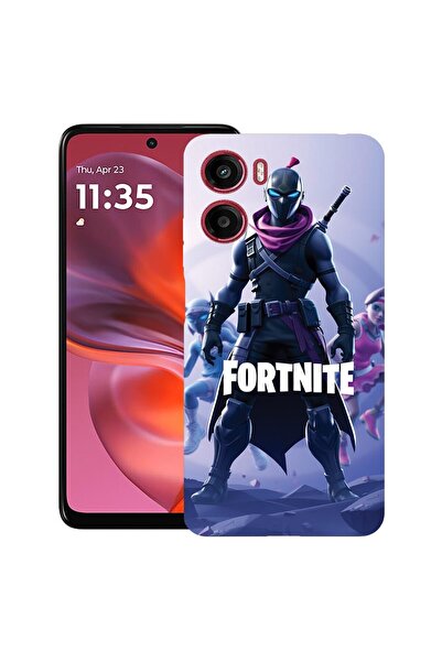 bestcase Θήκη για Motorola Moto G06 με σχέδιο Fortnite, TPU Ματ Εξαιρετικά Λε...