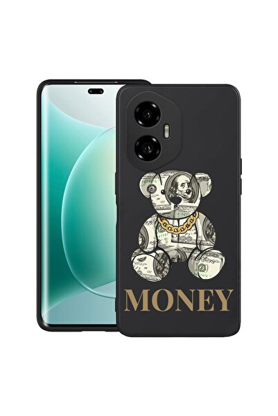 bestcase ¬Æ Husa pentru Honor 300 cu Design Teddy Bear Money, TPU Mat Ultra S...