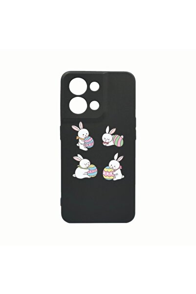 bestcase Θήκη σιλικόνης, Συμβατή με Oppo Reno8 Pro, Πασχαλινό Κουνέλι, Ανθεκτ...