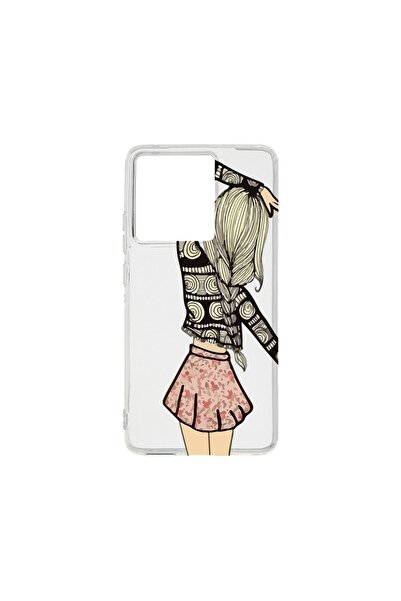 bestcase ¬Æ Husa Clear Silicon 2MM, Compatibila Cu Motorola Edge 50 Pro, Girl...