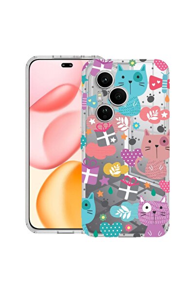 bestcase Διαφανής Θήκη Σιλικόνης για Honor 400 Pro, Χαριτωμένη Γάτα, 2036424 ...