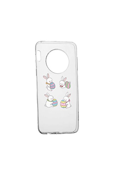 bestcase Θήκη σιλικόνης, Συμβατή με Honor Magic4 Pro, Πασχαλινό Κουνέλι, Ανθε...