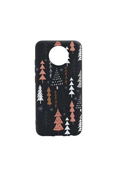 bestcase Husa Silicon Compatibila Cu Nokia C30, Christmas Hand Drawn, reziste...