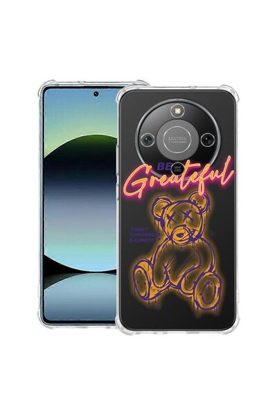 bestcase ¬Æ Husa Αντικραδασμική 1.5mm Συμβατή με Honor Magic8 Lite, με Σχέδιο...