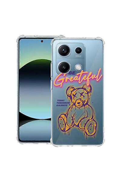bestcase ¬Æ Husa Anti Shock Compatibil cu OPPO A6 Pro, cu Design Teddy Bear -...