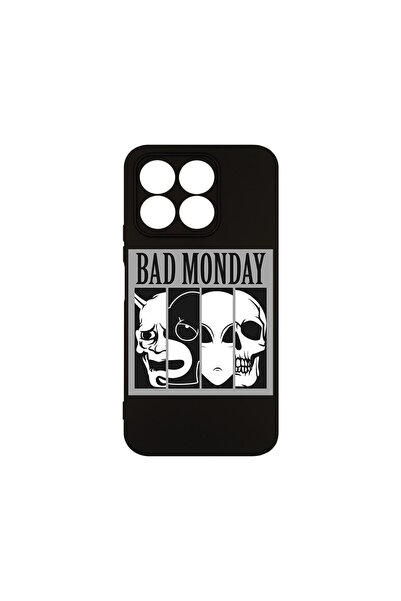 bestcase Θήκη Σλιμ Πρέμιουμ Σιλικόνης 1.2MM, Συμβατή με Honor X8B, Bad Monday...