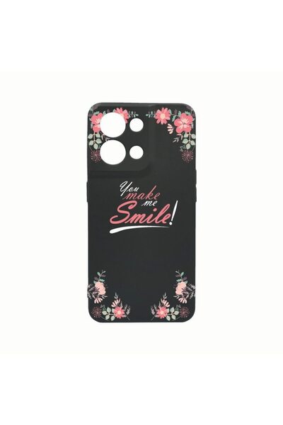 bestcase Husa Silicon, Compatibila Cu Oppo Reno8 Pro, Make Me Smile, Rezisten...