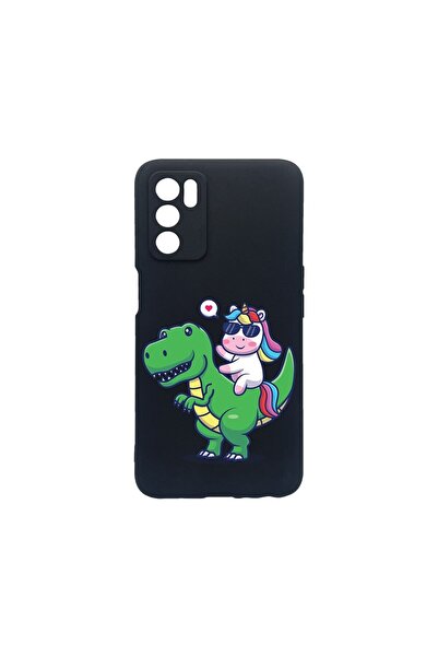 bestcase Husa BestCase¬Æ SLIM SIlicon 0.8MM, Compatibila Cu OPPO A54s, Dino R...