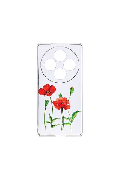 bestcase ¬Æ Husa Clear Silicon 2MM, Compatibila Cu OPPO Reno12 FS / Reno12 F,...
