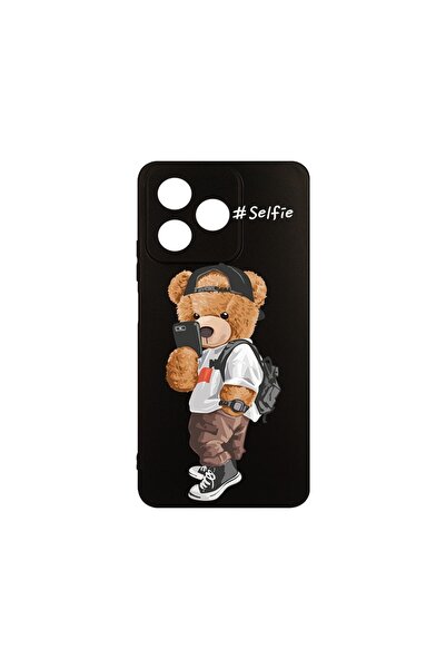 bestcase Husa pentru OPPO A40, BestCase¬Æ Slim SIlicon, Selfie Teddy Bear, Pr...
