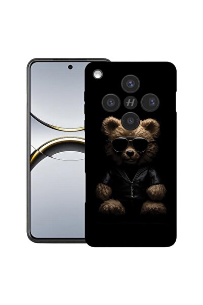 bestcase Премиум силиконов калъф, съвместим с OPPO Find X8, с дизайн на мече,...