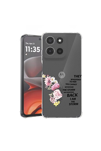 bestcase ¬Æ Husa pentru Motorola Edge 50 Neo, Anti Shock 1.5MM, Eu Sunt Furtu...